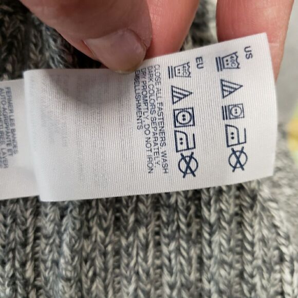 Tommy Hilfiger gray multi textured knit vest - Picture 6 of 8